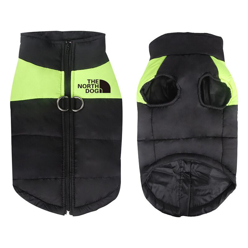 8 Taille S-5xl Hiver Chien Vêtements Pour Pet Imperméable Chaud Grand Chien Glacat Chiot Ski Combjackets Vert/Rouge/Bleu/Rose - Type Green4-Xxl