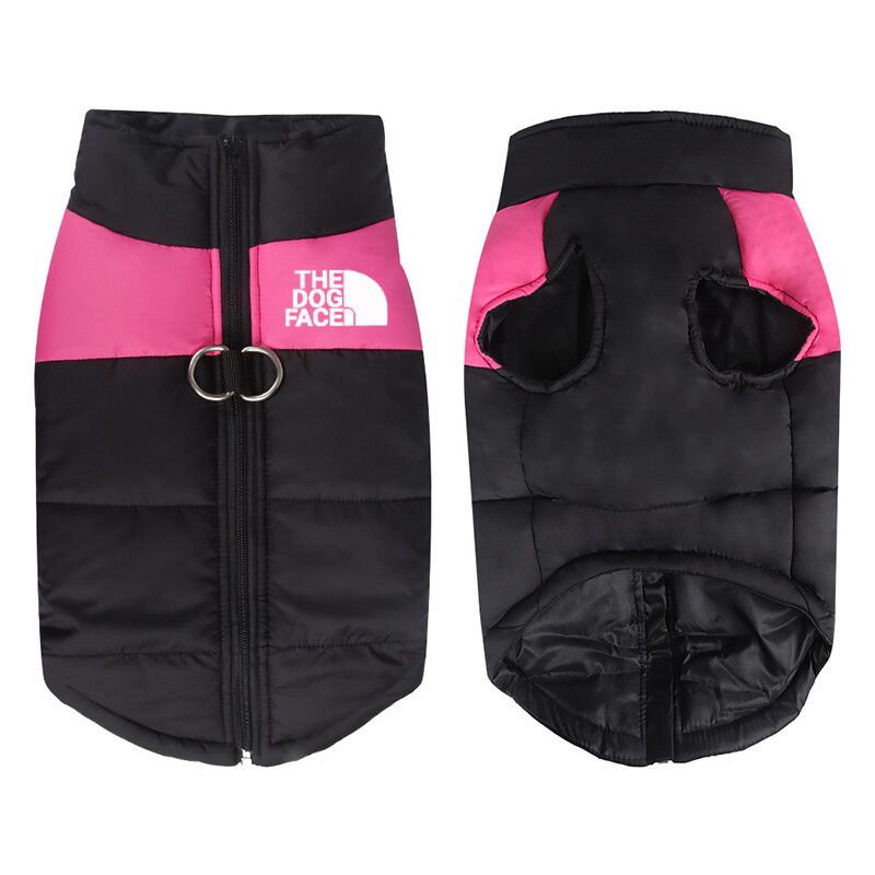8 Taille S-5xl Hiver Chien Vêtements Pour Pet Imperméable Chaud Grand Chien Glacat Chiot Ski Combjackets Vert/Rouge/Bleu/Rose - Type [Pink2]-5xl