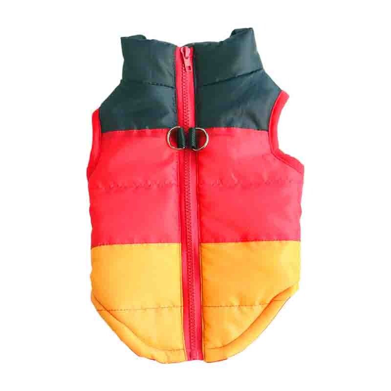 Manteau Rembourré Imperméable Pour Animaux De Compagnie,Vêtements Pour Chiots,Veste Chaude,Tenue Pour Petits Et Moyens Chiens,Chihuahua Et Apprael,Hiver - Type 193-Orange-M