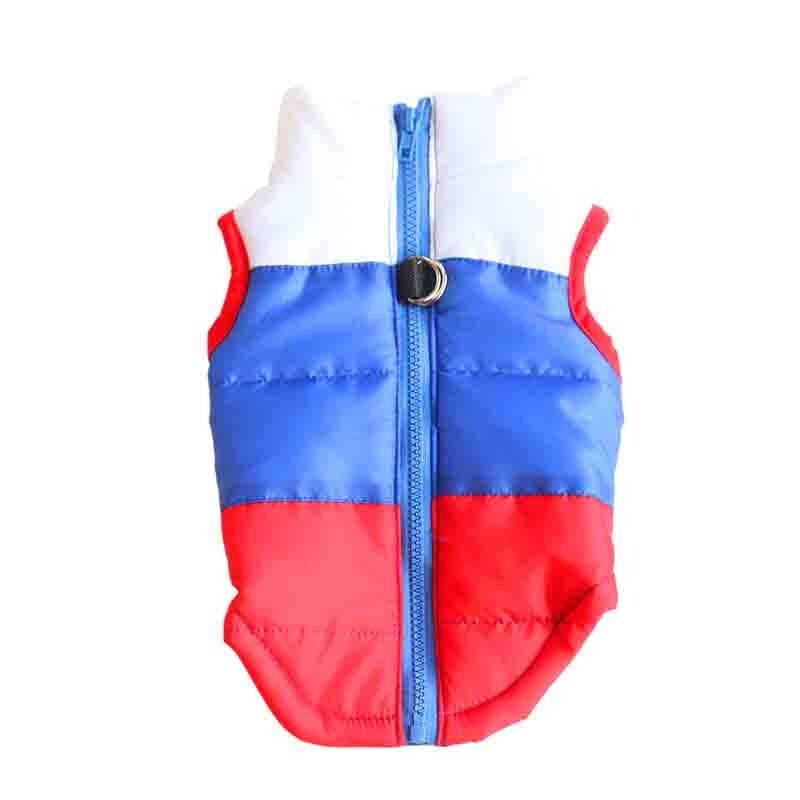 Manteau Rembourré Imperméable Pour Animaux De Compagnie,Vêtements Pour Chiots,Veste Chaude,Tenue Pour Petits Et Moyens Chiens,Chihuahua Et Apprael,Hiver - Type 193-Red-Xs