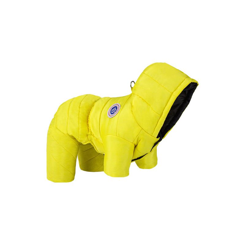 Manteau D'hiver Imperméable Pour Chien,Vêtements Pour Animaux De Compagnie,Glaçure Chaude,Vêtements Pour Chiots,Bouledogue Français,Chihuahua,Petit Chien - Type Yellow-L(4-5.5kg)
