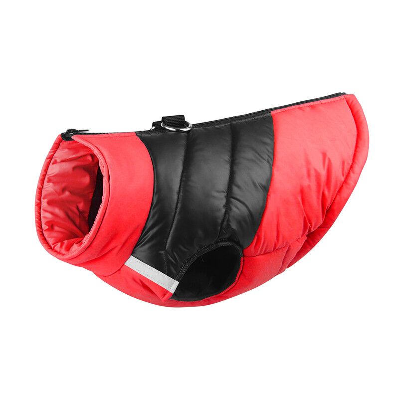 Vêtements Imperméables Pour Petits Et Grands Chiens,Veste De Coulée,Manteau Chaud Pour Chiot,Costume De Bouledogue Français Et De Labrador,Tenues Pdpoutfits - Type Rouge-4xl