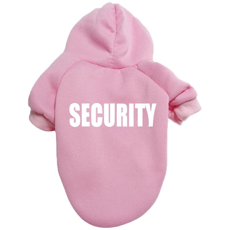 Vêtements De Sécurité Pour Chiens Petits Grands Chiens Manteau À Capuche Chihuahua Sweat-Shirt Pour Chien Bouledogue Français Vêtements Chauds Pour Chiot Pour Chien X - Type Rose-9xl (30-34kg Dogs)