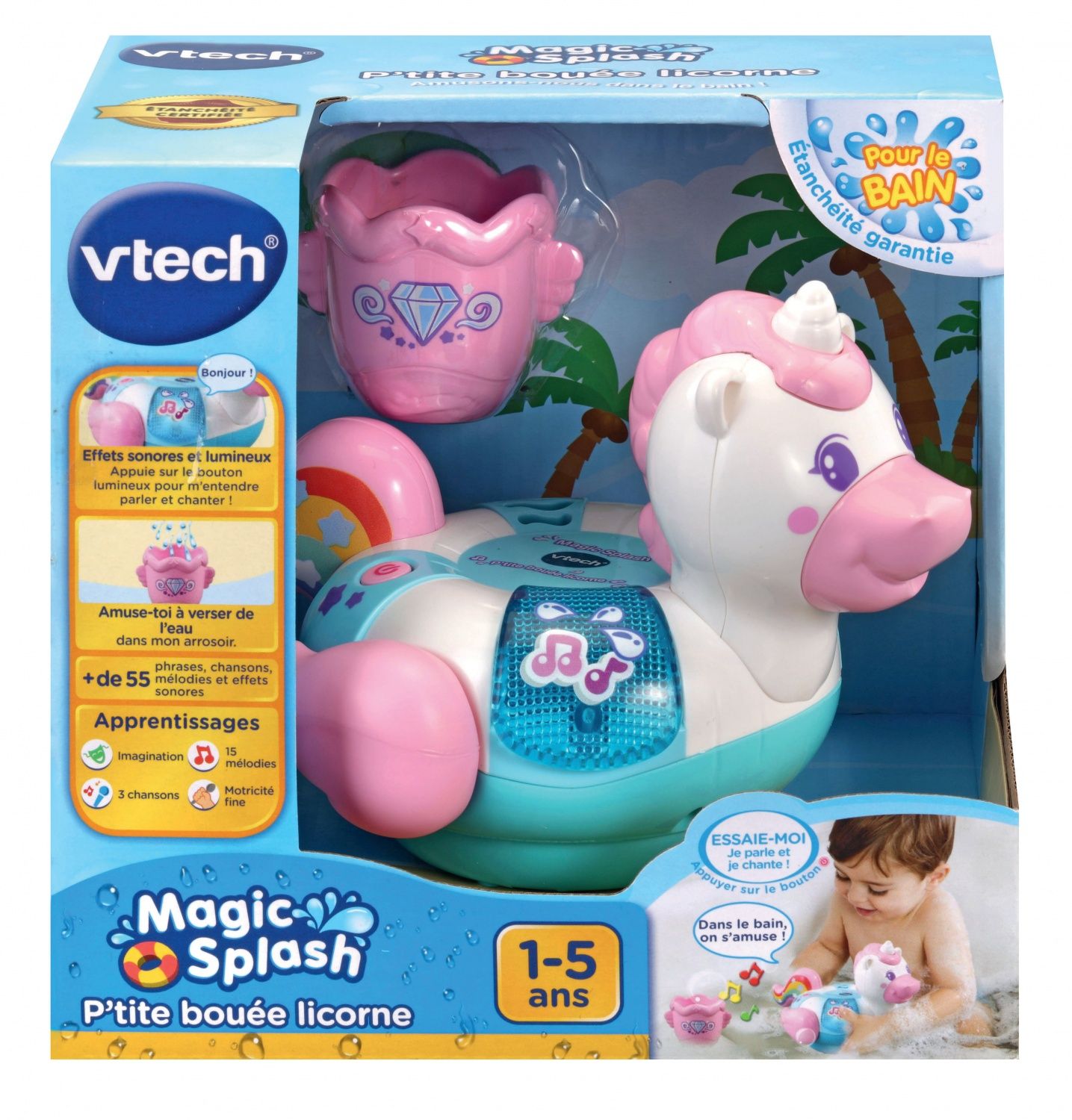 Vtech Baby Magic'splash P'tites Bouées Animaux