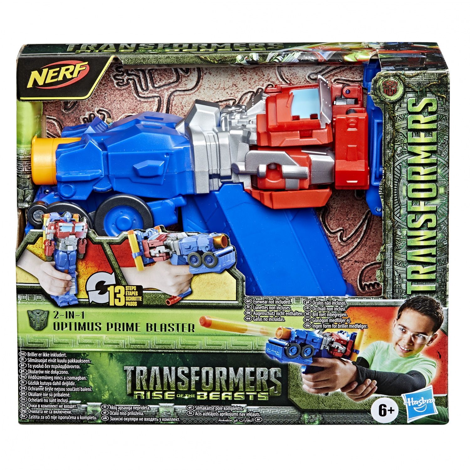 Hasbro Transformers: Rise Of The Beasts Blaster Optimus Prime 2 En 1