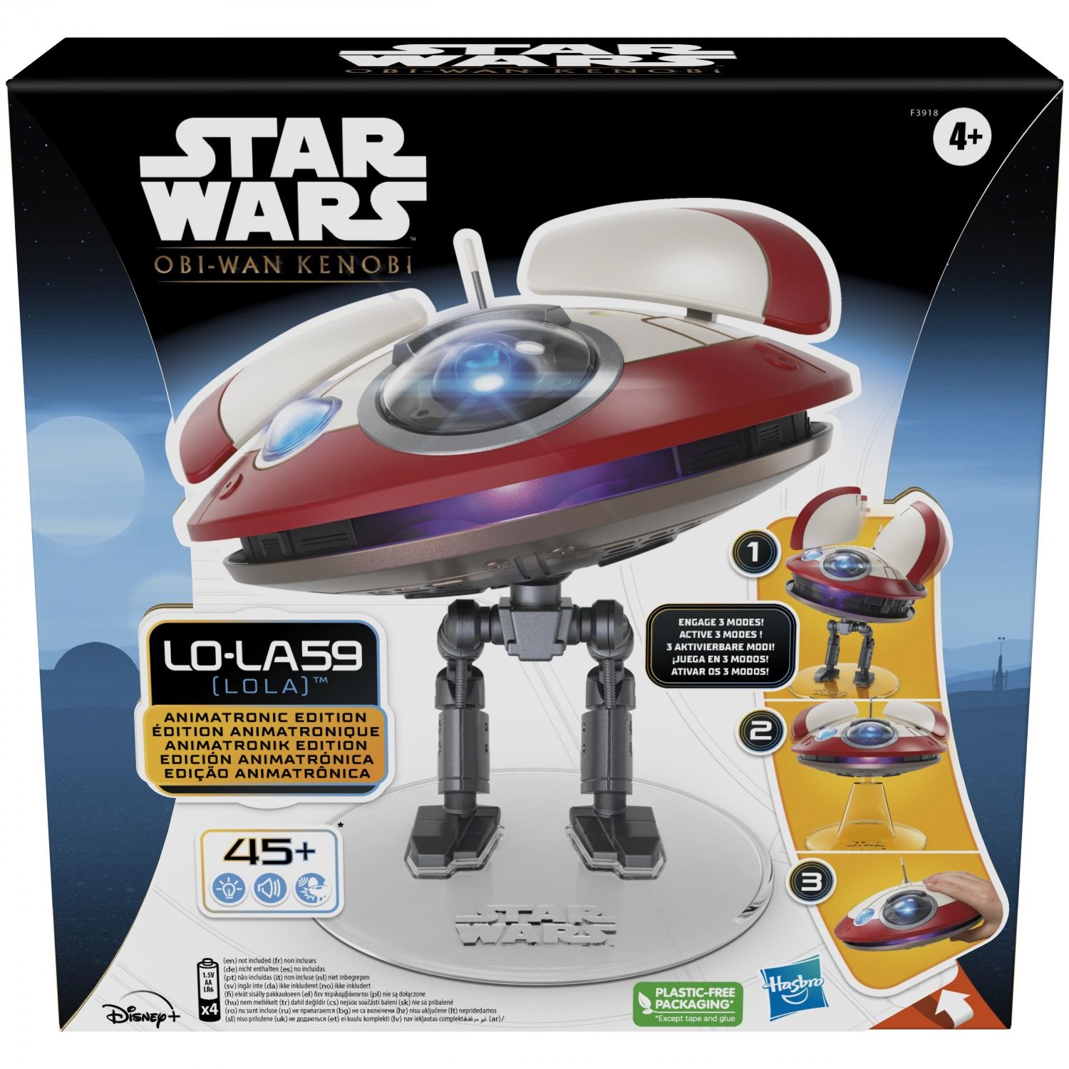 Star Wars Episode 1 Star Wars L0-LA59 (Lola) animatronique Star Wars Episode 1 Star Wars L0-LA59 (Lola) animatronique