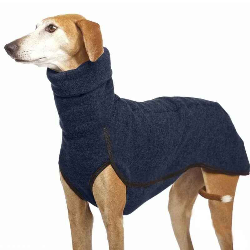 Vêtements Pour Animaux De Compagnie À Col Haut Pour Chiens Moyens Et Grands,Manteau Chaud Pour Gros Chien,Pulls Great Dane,Fournitures De Mascotte,Pharaoh Hound,Hiver - Type Navy-Xxxl