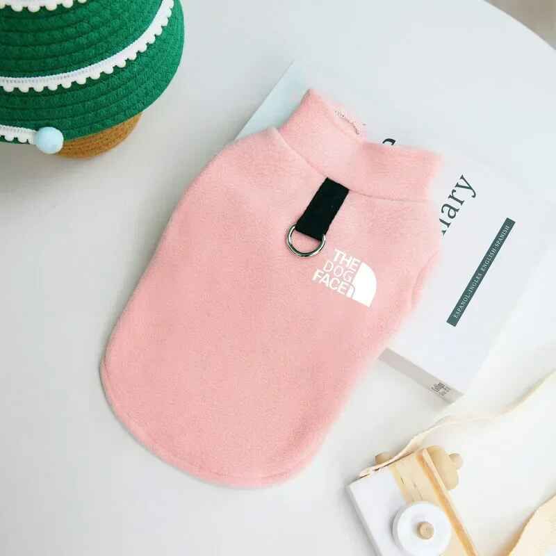 Pull Chaud En Émail Pour Petits Chiens,Manteau Chihuahua,Vestes Pour Bouledogue,Olympiques Pour Animaux De Compagnie,Fournitures De Olympiques,Sourire,Vêtements Pour Chiens,Automne, - Type Pink-Xxl #B