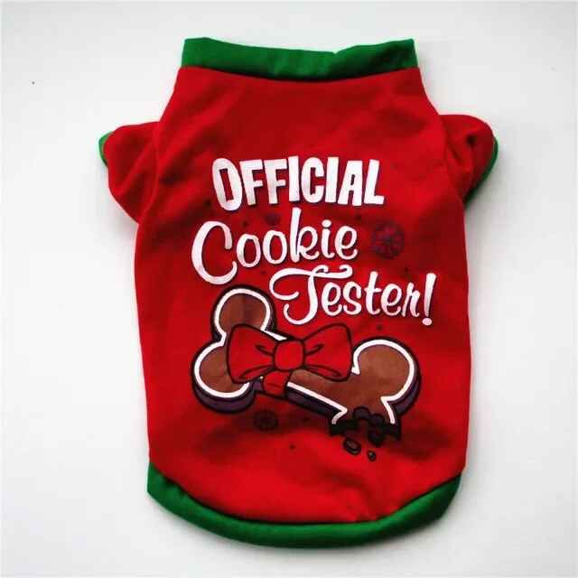 Vêtements Chauds Pour Animaux De Compagnie Pour Petits Et Moyens Chiens,Chemise Pour Animaux De Compagnie,Costume Chihuahua,Vêtements Pour Yorkshire,Noël,Nouvel An - Type Xs #N
