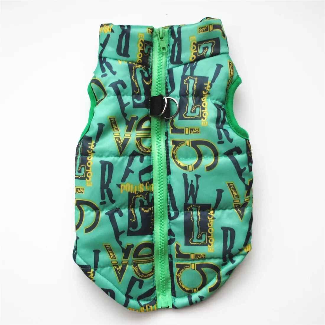 Vêtements D'hiver Chauds Pour Chiens De Compagnie Pour Petits Chiens Vêtements Pour Animaux De Compagnie Chiot Sfp Glafor Chihuahua Veste Chaude Pdpcostume Xs-Xl - Type Green Club-S