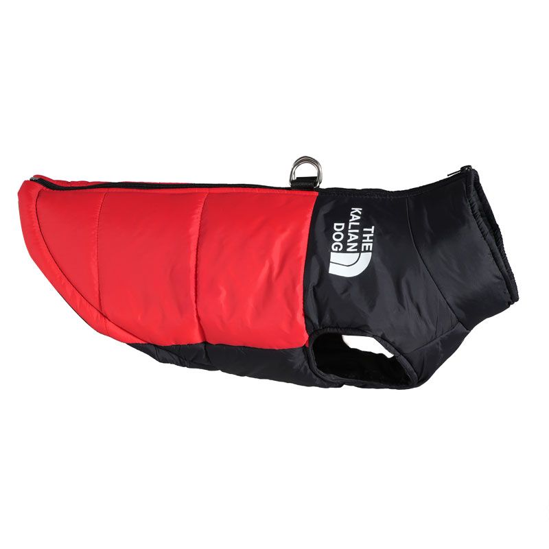 L-7xl Hiver Imperméable Chaud Corgi Veste Pour Chien Moyen Grand Chien Labrador Vêtements De Sortie D'hiver - Type Red-6xl