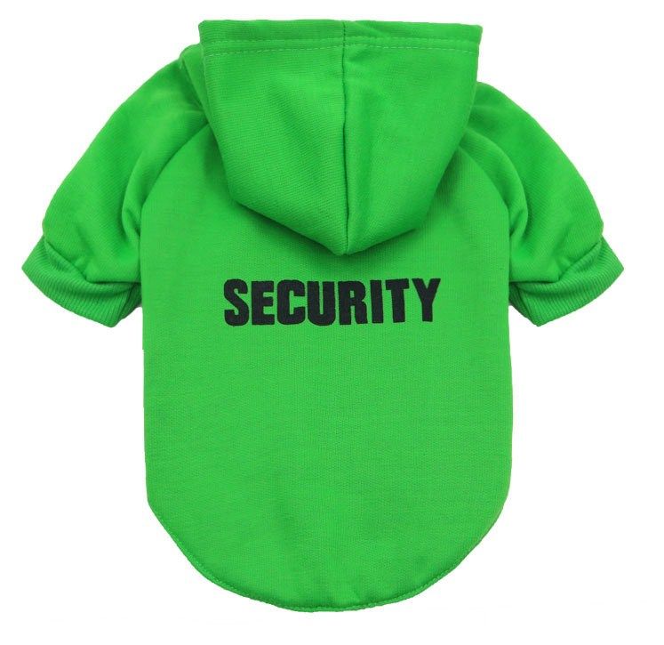 Sweats À Capuche Perforés Classiques Pour Animaux De Compagnie,Vêtements De Sécurité Pour Petits Chiens,Manteau D'automne,Veste Pour Chiots,Vêtements Pour Chihuahua Sarl - Type Green-Xl