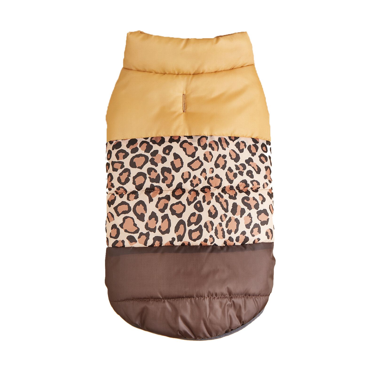 Manteau D'hiver Chaud Pour Chien,Vêtement Pour Animaux De Compagnie,Chihuahua,Noël - Type Leopard Coffee-L