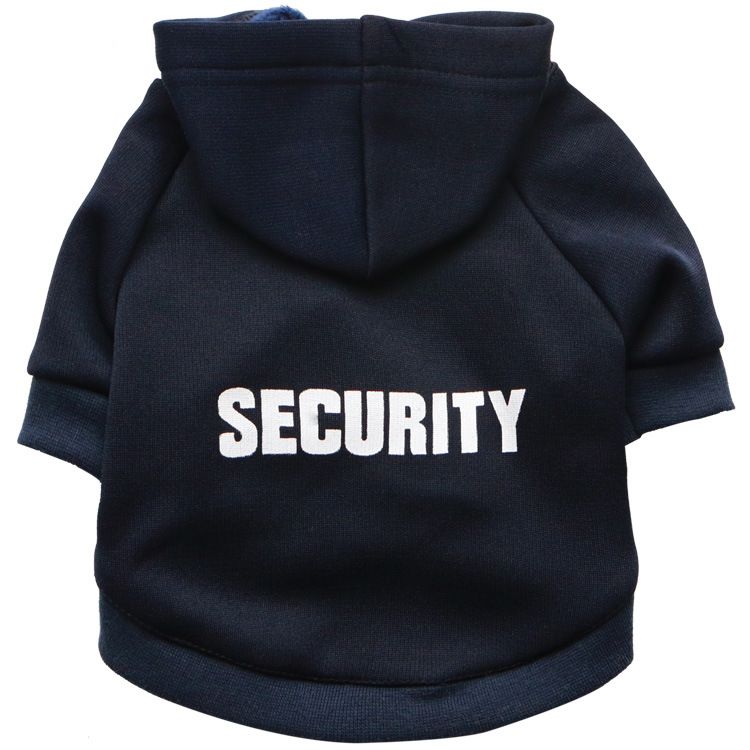 Sweats À Capuche Perforés Classiques Pour Animaux De Compagnie,Vêtements De Sécurité Pour Petits Chiens,Manteau D'automne,Veste Pour Chiots,Vêtements Pour Chihuahua Sarl - Type Navy Blue-Xs
