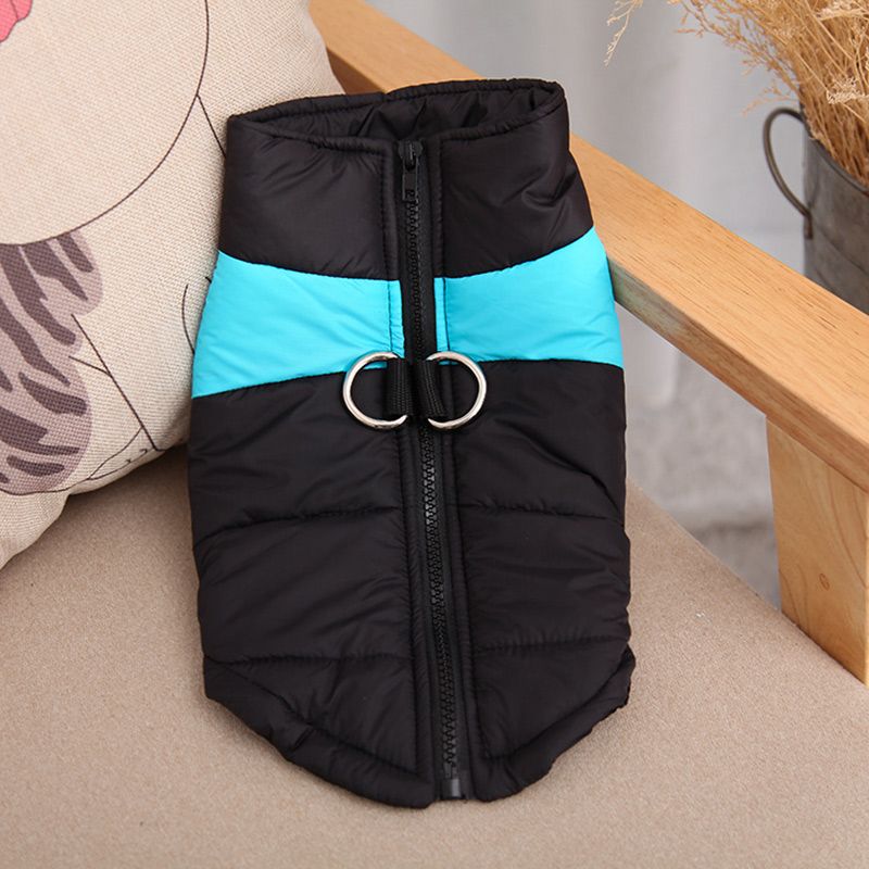 8 Taille S-5xl Hiver Chien Vêtements Pour Animaux De Compagnie Imperméable Chaud Grand Chien Glacat Chiot Ski Combjackets Vert/Rouge/Bleu/Rose - Type Bleu-S