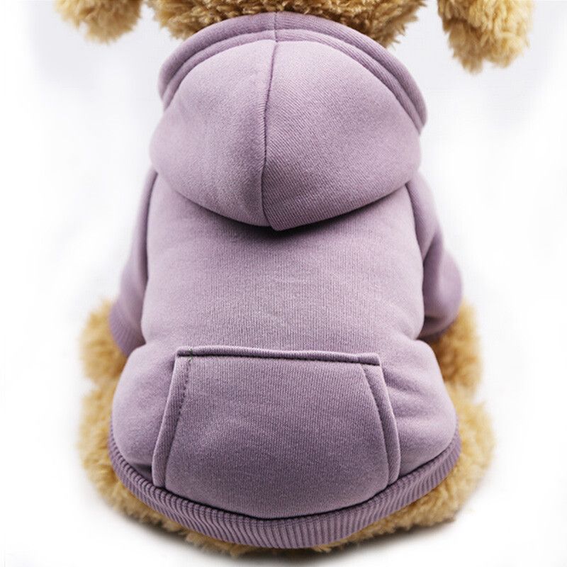 Vêtements Chauds Pour Petits Chiens,Manteau Pour Chiot,Tenue Pour Animaux De Compagnie,Sweats À Capuche Pour Grands Chiens,Chihuahua,45 - Type Purple-S