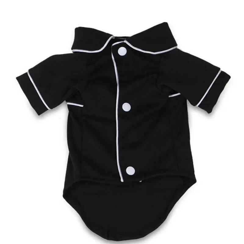 Pyjama Pour Animaux De Compagnie,Style Bouledogue Français,Vêtements Pour Chiens,Chihuahua,Chiot,Tenue Pour Petits Et Moyens Chiens,Costume Pour Animaux De Compagnie,Ropa Perro - Type Black-S