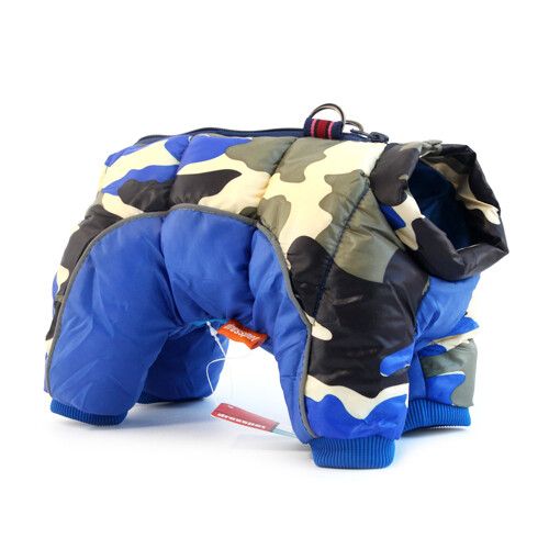 Vêtements D'hiver Chauds Pour Petits Chiens,Vêtements Pour Chiots,Costume De Bouledogue Français,Manteau Moyen,Veste Pour Chihuahua - Type Navy-S