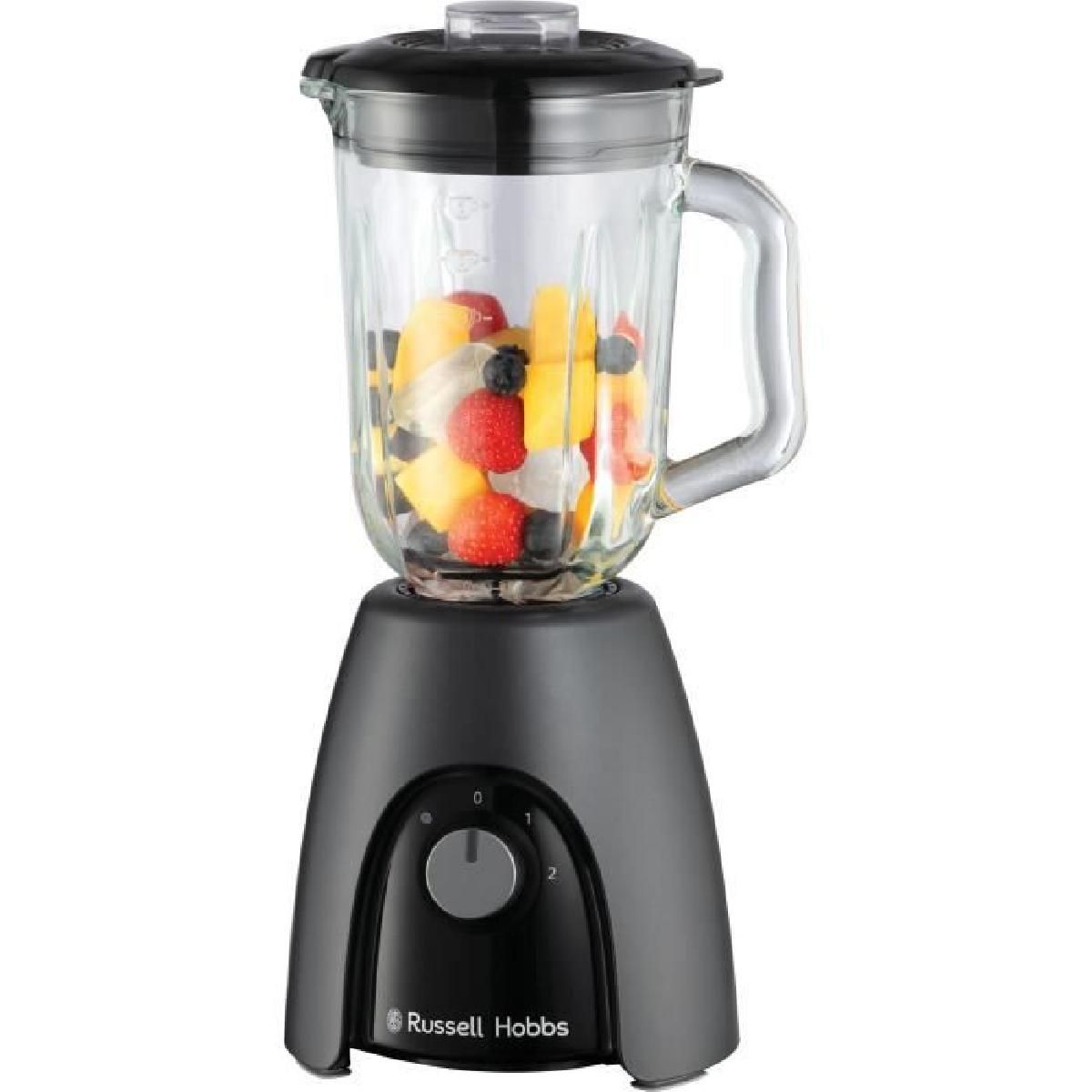 Blender RUSSEL HOBBS Desire Matte Charcoal 2 vitesses + Pulse Picher - vue 2