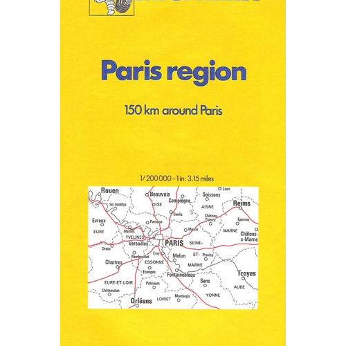 Carte Michelin N 237 Ile De France Rakuten