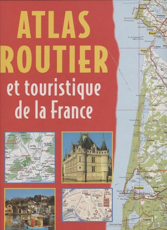 atlas routier et touristique de la france