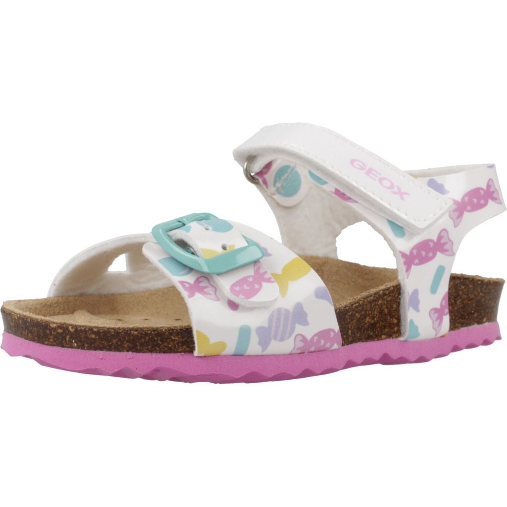 Geox B Sandal Chalki Girl Colour Blanc - 27