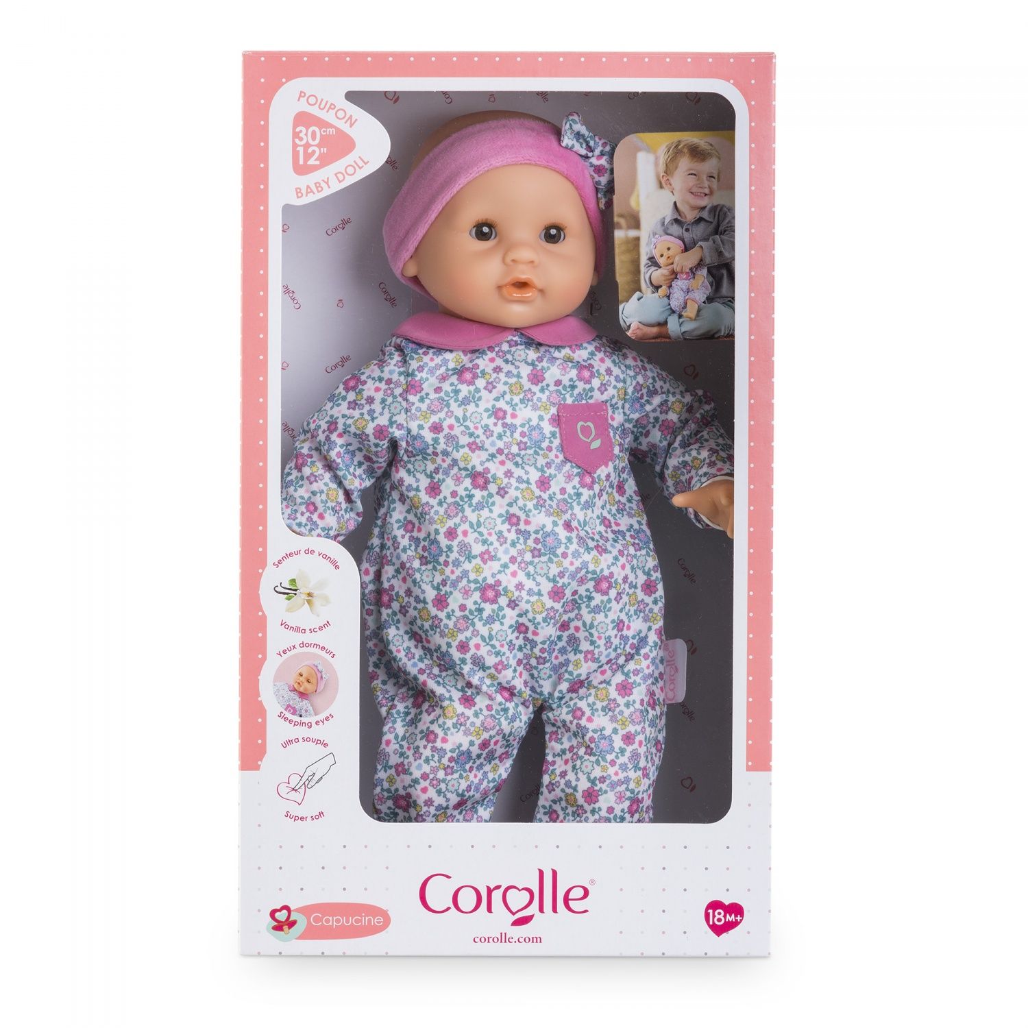 Mon premier Poupon Corolle 30 cm : Bébé Calin Capucine Corolle
