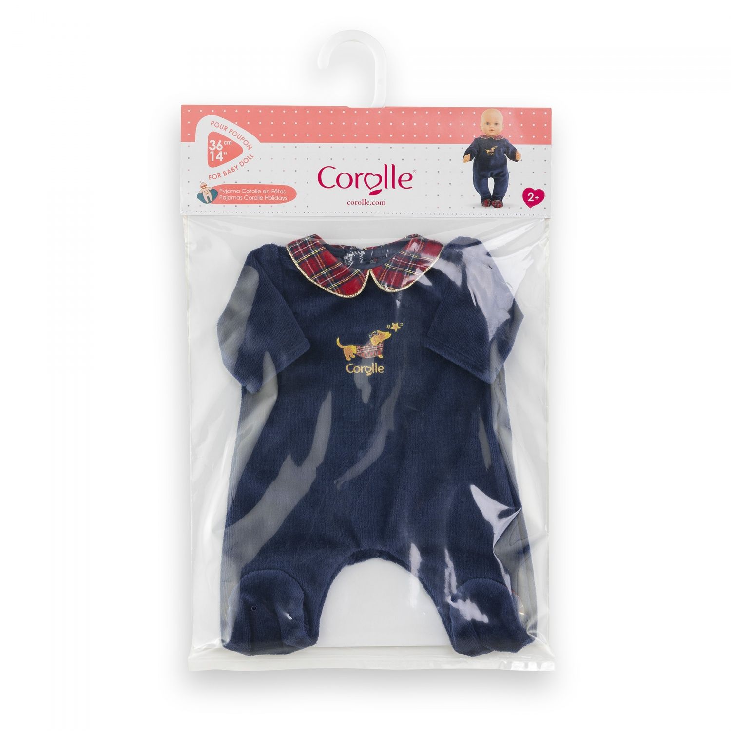 Mes Vêtements De Poupons Corolle BB36 PYJAMA COROLLE EN FÊTES