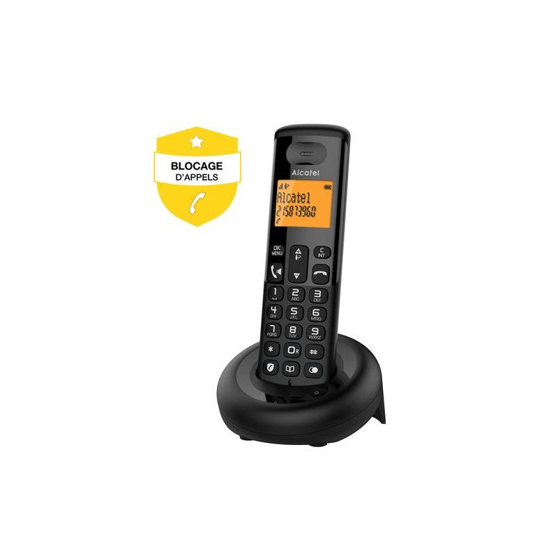 Téléphone Sans Fil Solo E260 Alcatel 1 Combiné - vue 5