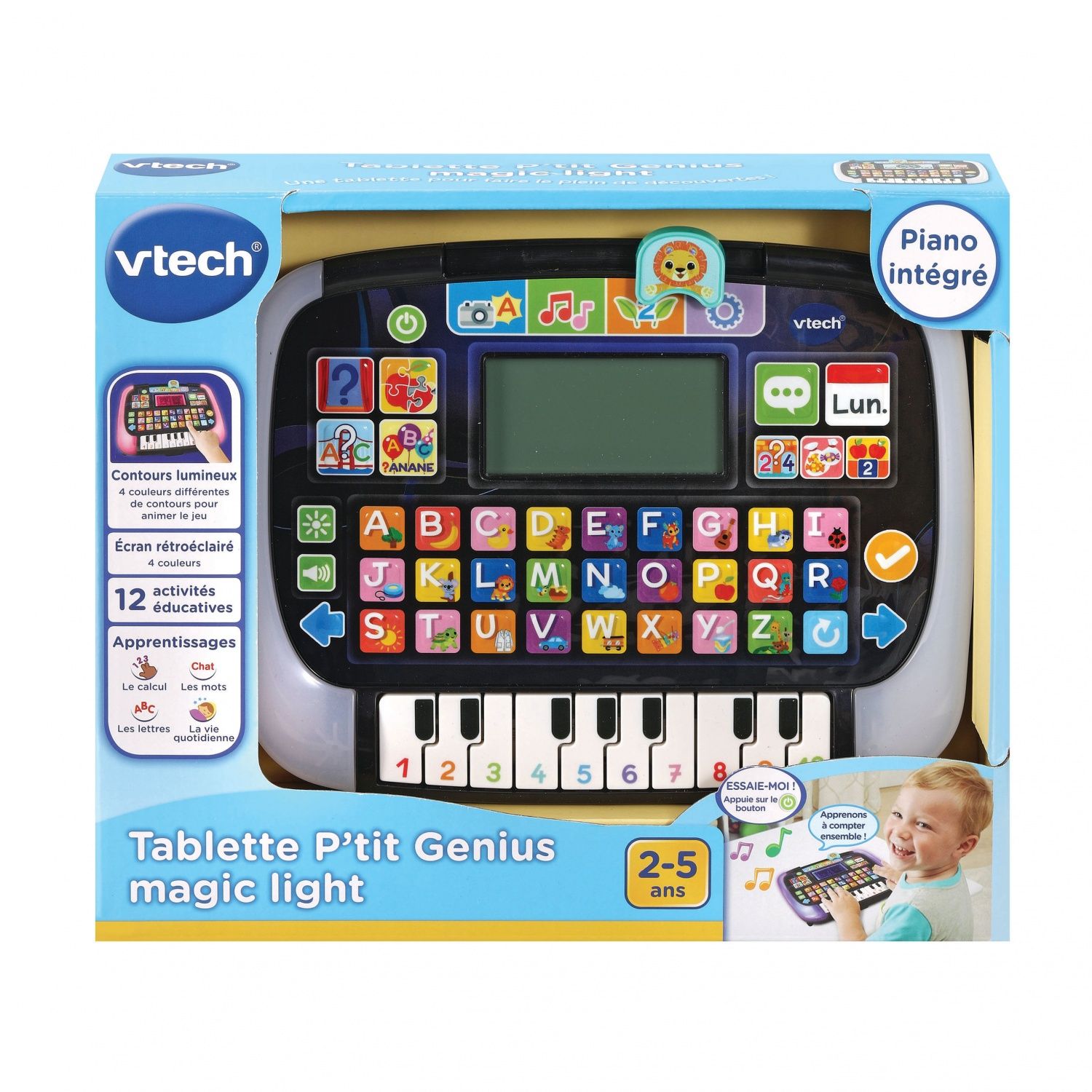 Jouets Electroniques Educatifs Tablette P'tit Genius Magic Light