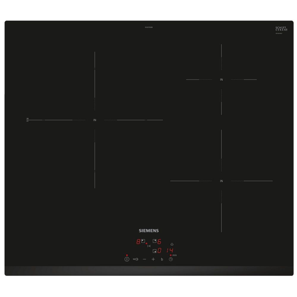 SIEMENS Table de cuisson 60 cm induction 3 foyers EH631BJB6E - vue 3
