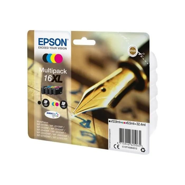 Epson DURABRITE ULTRA INK Nº16XL - vue 2