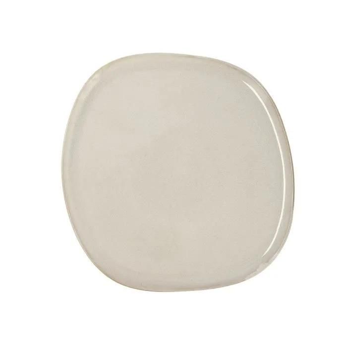 Assiette Plate Bidasoa Ikonic Céramique 26 5 X 25 7 X 1 5 Cm Pack 4x