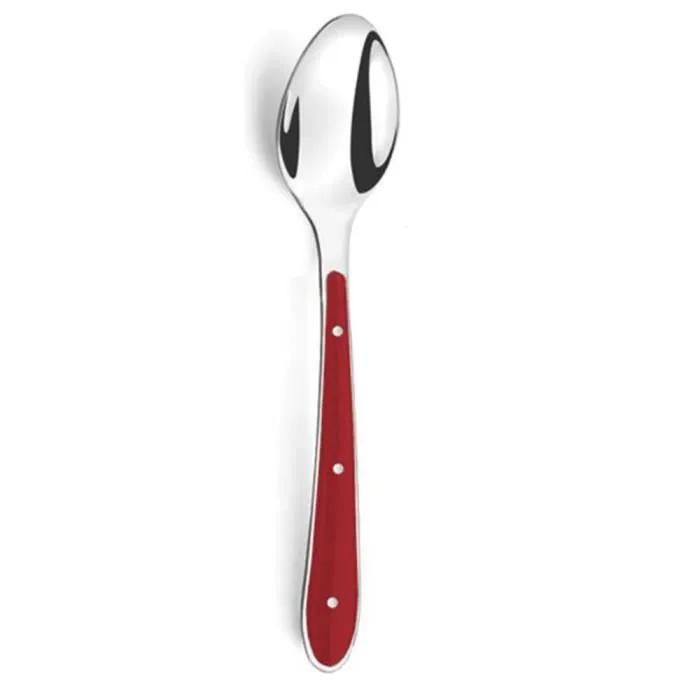 Cuillère À Dessert Amefa Bistro Métal Bicolore 13 4 Cm Pack 6x - vue 2