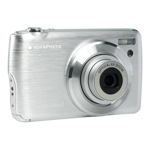 Appareil Photo Numérique Compact Agfa Photo Realishot Dc8200Sl Argent Housse + Carte Sd 16Go Incluses