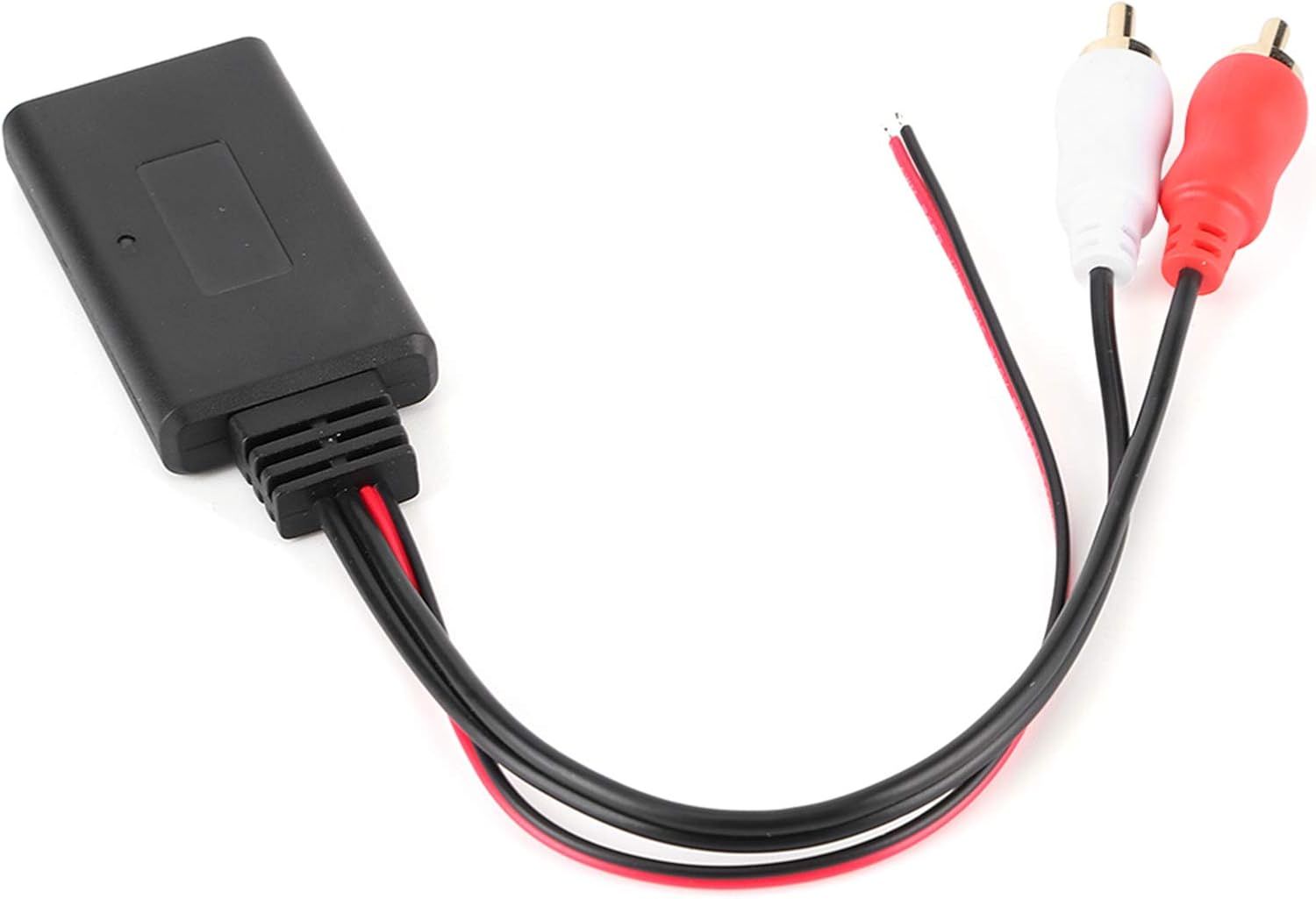 Adaptateur universel sans fil Bluetooth - Adaptateur AUX audio 2 RCA - Câble auxiliaire pour autoradio - Adaptateur AUX - 2 câbles RCA - Câble audio Bluetooth - Connexion autoradio.[V159]