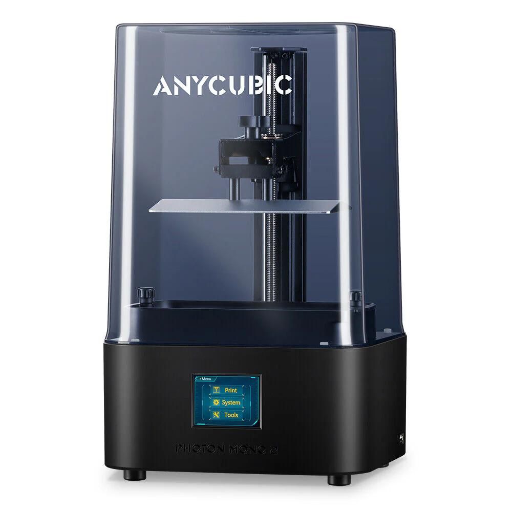 Imprimante 3D, Anycubic, Photon Mono 2, 220V, LCD, Résine UV, USB, 4L, Noir