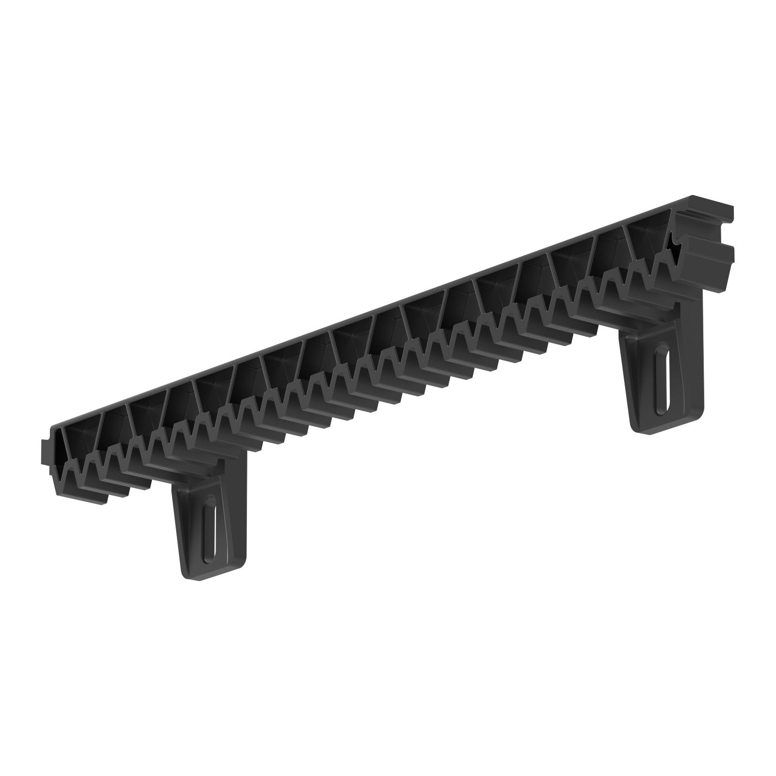 Mètre de crémaillère supplémentaire 3 x 33 cm pour portail coulissant Compatible avec les moteurs Freevia et Slidymoove - vue 2