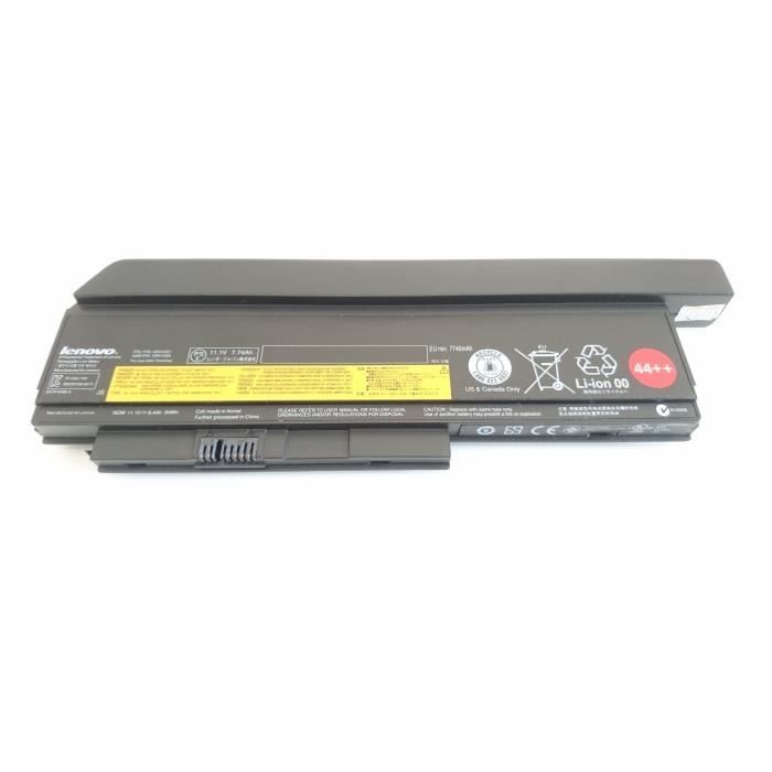 Batterie originale LENOVO 44++ pour ThinkPad X220 X220i X220s X230 X230i...