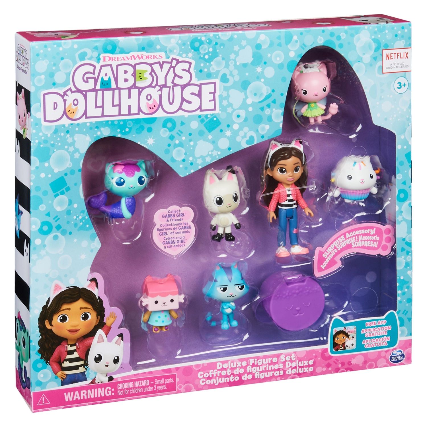Coffret de Figurines Deluxe Gabby Et La Maison Magique Spin Master