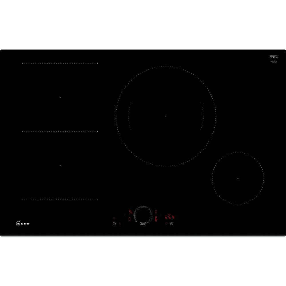 Neff Table induction combi 80cm 4f biseau av t58fhs1l0