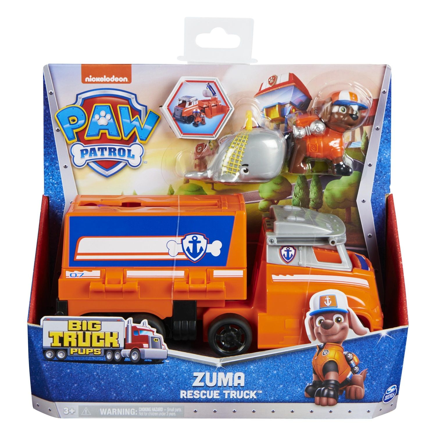 La Pat' Patrouille Camion + Figurine Zuma Big Truck Pups La Pat' Patrouille