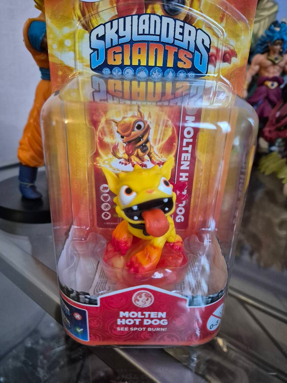 Figurine Skylanders Giants Edition Micromania - Molten Hot Dog, See Spot Burn ! - 2012 Activision