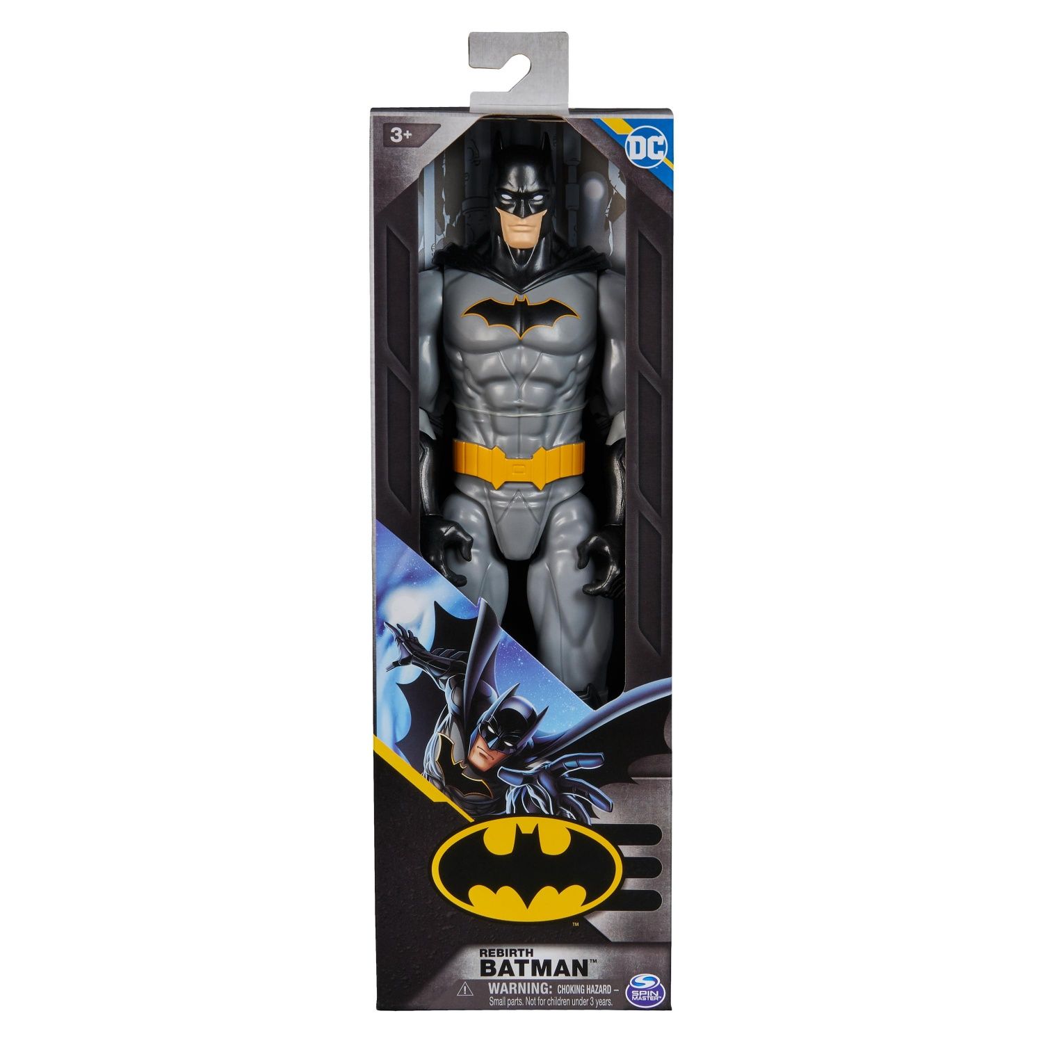 Spin Master Figurine 30 Cm - Batman Gris Rebirth Batman