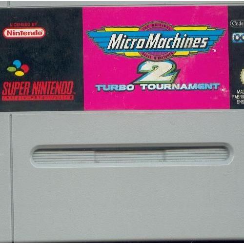 Micromachines 2 Turbo Tournament Snes Super Nintendo