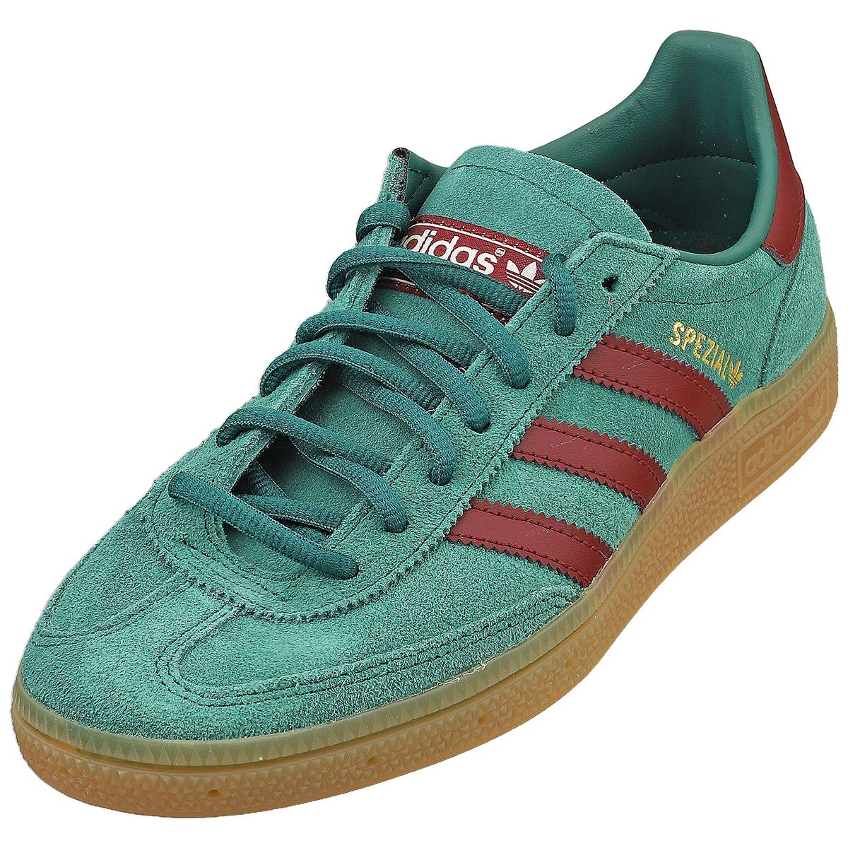 Adidas Handball Spezial Rouge Vert - Baskets Unisexe - 39 1/3