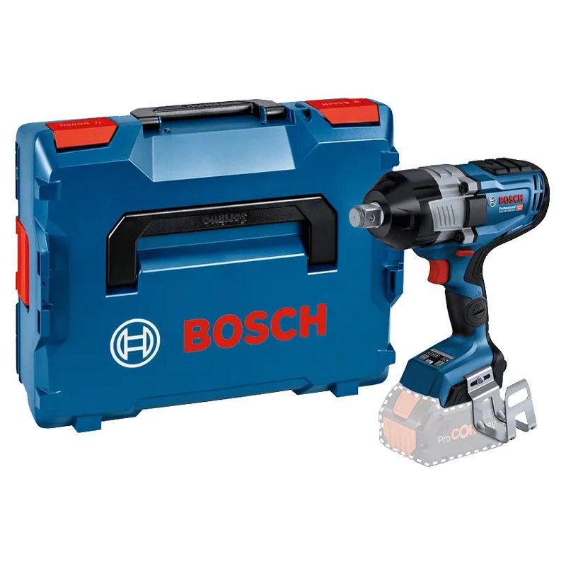Bosch GDS 18V 1600 HC Professional Visseuse à choc sans fil 18 V 1600 Nm 34'' BITURBO Brushless 06019M1001 + Boxx sans batterie sans chargeur - vue 2