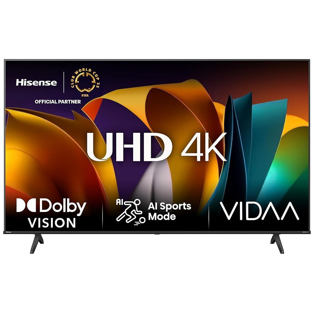 Hisense 65E6NT 65 165 cm 4K UHD Smart TV Precision Colour HDR Dolby Vision 60Hz