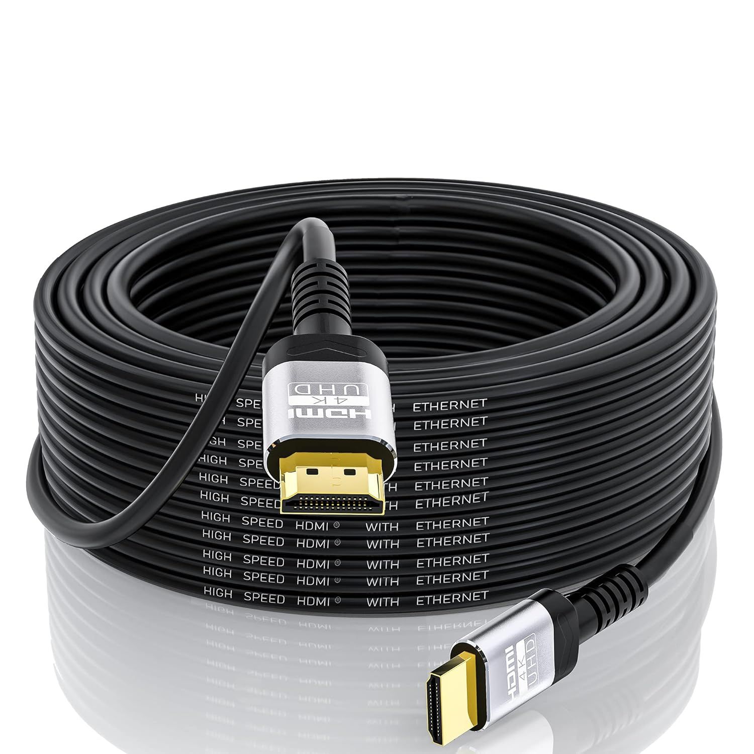 Câble Hdmi 4K 10M | Cable Hdmi 2.0 Haute Vitesse & 4K@60Hz Hdr Arc Hdcp2.2 Cec 3D Ethernet - Cordon Hdmi| Pour Uhd, Moniteur, Portable, Xbox, Ps4/Ps5 Etc.[YIN141055]