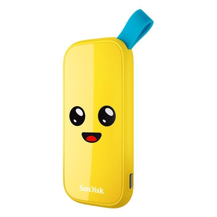 Disque dur SSD externe Fortnite Peely édition - vue 3